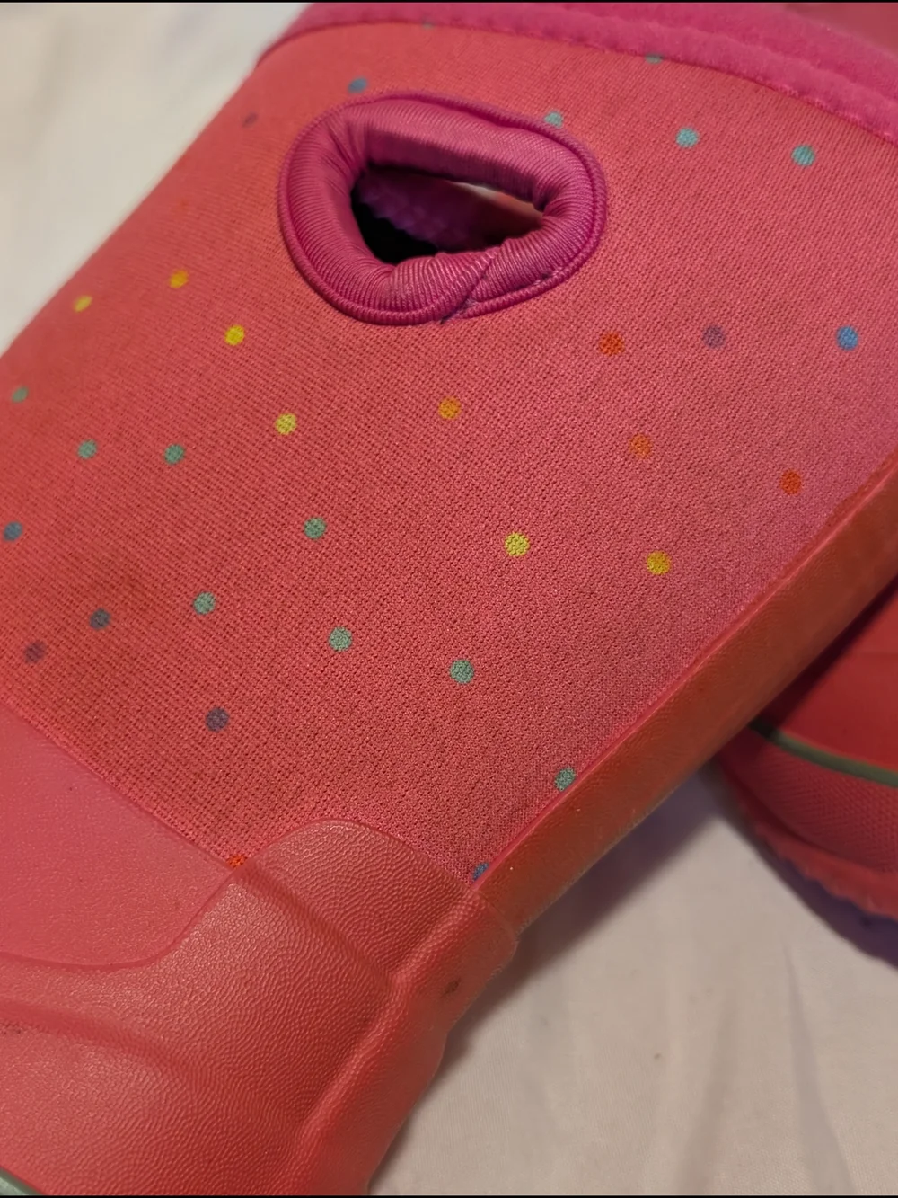 Target Kids Red Pink Waterproof Rain & Snow Boots